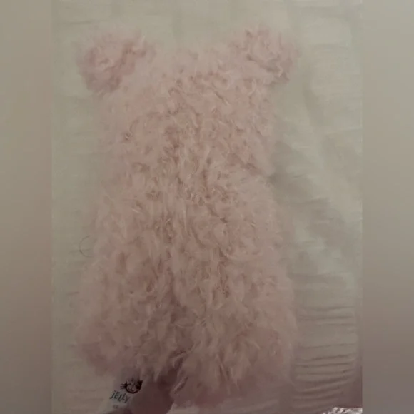 Jellycat Fuzzy Plush in Soft Pink - Picture 2 of 3